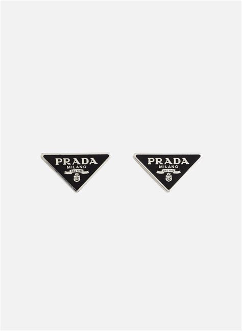 boucle d'oreille prada homme|Prada .